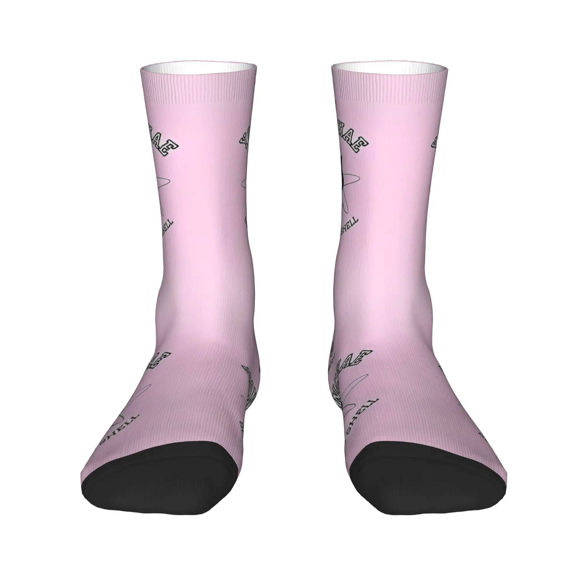 KATSEYE Yoonchae Soothing Shell DREAM CHARM ART Stockings Unisex Men  Socks Winter Skateboard Anti Bacterial Design Socks Gift