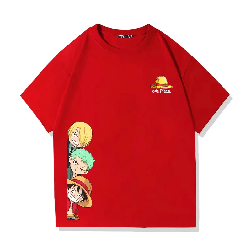 قطعة واحدة Q-نسخة الرجال والنساء القطن الخالص تي شيرت 2026 الصيف أنيمي طباعة الهيب هوب الأمريكية عادية الحد الأدنى قمة جديدة