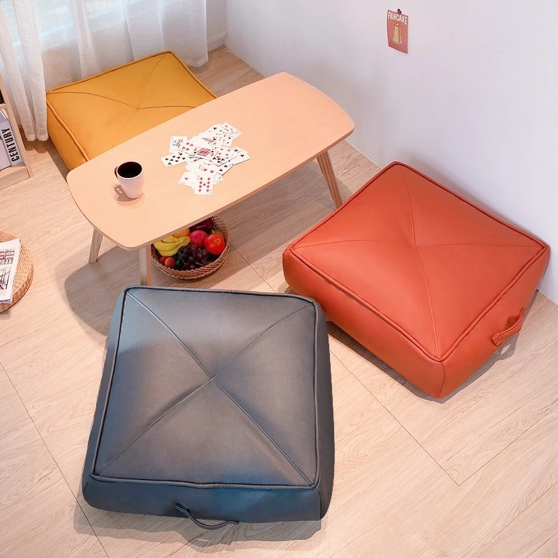 Lazy sofa chair, tatami chair, square stool, seating support, bedroom balcony bay window, mini small sofa, single bean bag