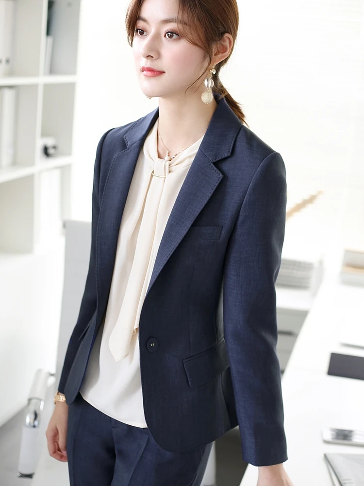 

OFFIYKey формальный костюм для интервью против морщин, женский корейский костюм, маленький индивидуальный комплект Jaet Profional для экзамена общественного обслуживания