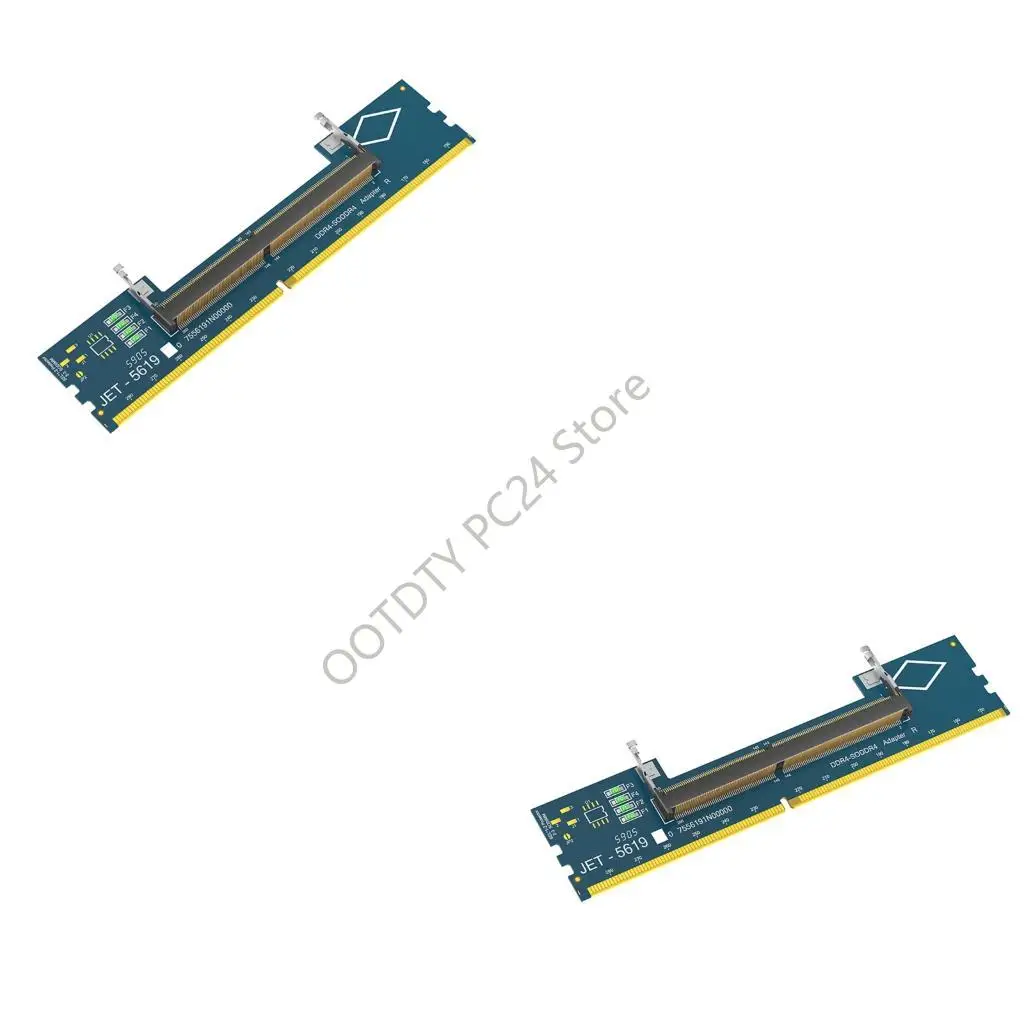 H7BA DDR4 Adapter Card Laptop DDR4 Adapter Card Tester DIMM Converter Desktop Memory Upgraded Supporting 5600MHz Speed