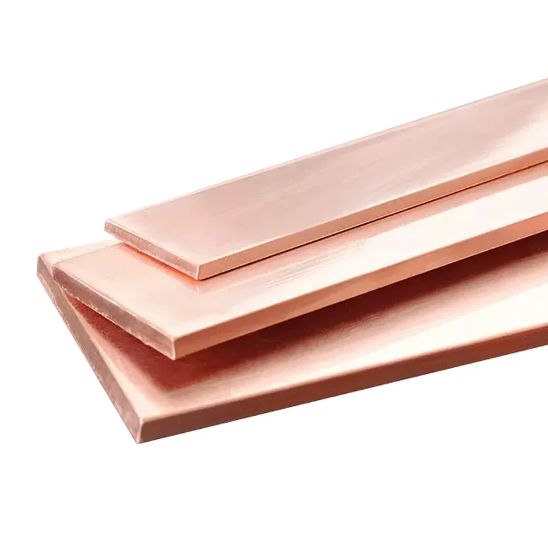 WESTCREET T2 Copper Bar 2-150mm 10mm 35mm 40mm Thick Copper Strip Flat Bar Busbar Square Block
