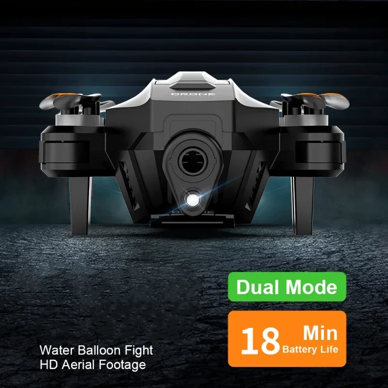 

Q5 Brushless Bomb-fighting Drone Dual-camera Optical Flow Fixed Height One-key Take-off One-key Landing 360-degree Rolling