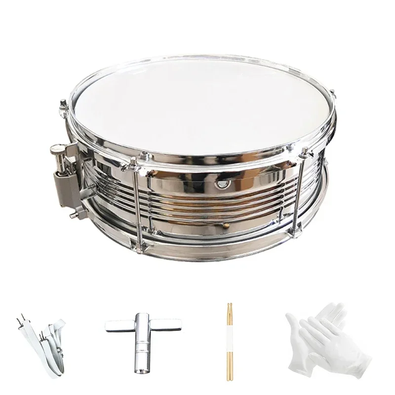 kit 13 inch team  marching  metal cavity team drum delivery strap