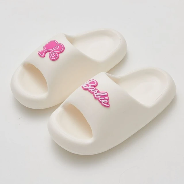 Barbie Slippers Soft Kawaii Home Batheroom Non Slip Cartoon Decoration Practical Trendy Sandals Girls Kids Gift Lovely Fashion