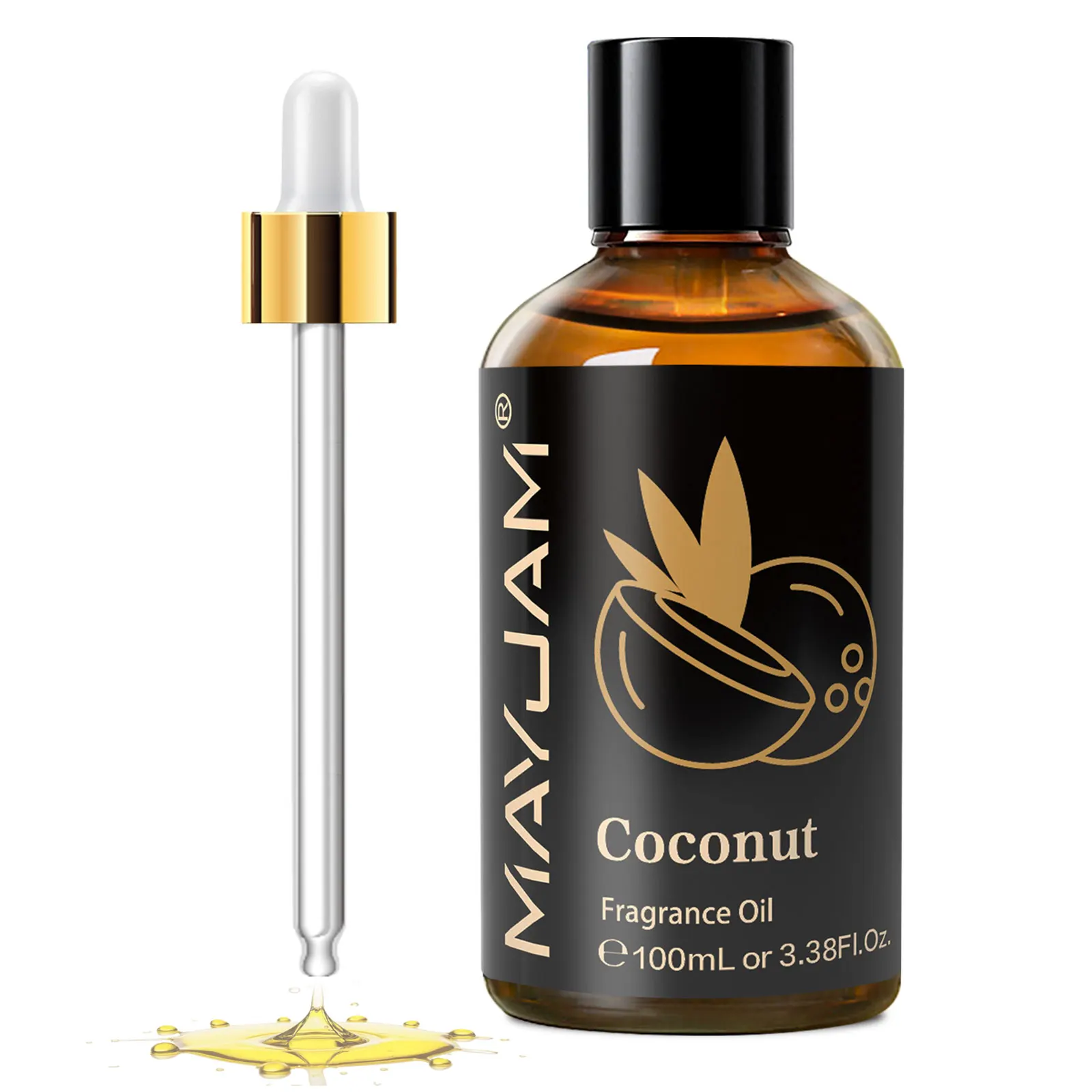 MAYJAM 100ML aceite aromático de frutas para difusor vela jabón hacer coco fresa sandía arándanos aceites esenciales