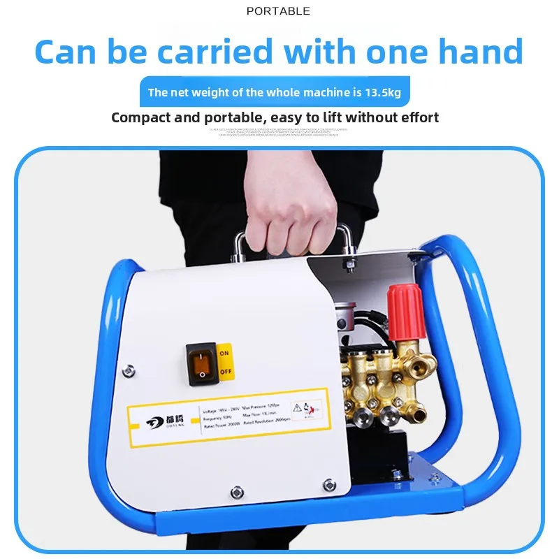 230v Frequency Conversion Car Washer Outdoor Household Industrial Commercial Cleaning with Generator Use