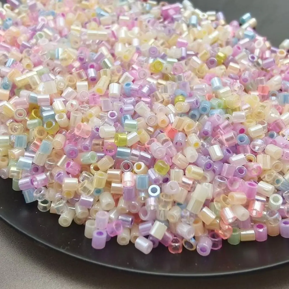 Gifts 23 Colors Pearlescent Perler Bead 2.6mm Handmade Perler Bead Heat Press Handmade DIY Perler Beads