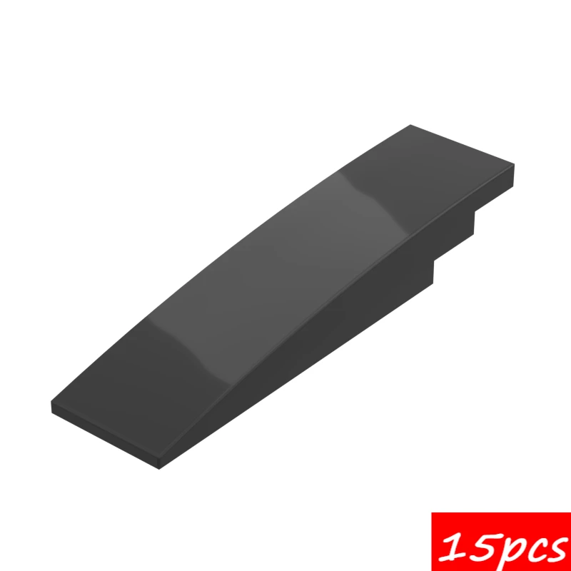 

15 шт., высокотехнологичные сборные частицы 42918, дуговая фаска, 8x2, комплект кирпичных строительных блоков, сменная часть, игрушка для детей