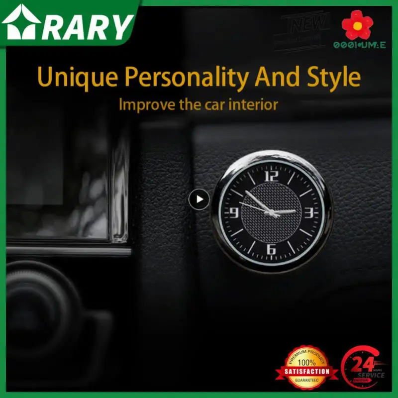 Auto Watch Outlet Dashboard Clock Clip Interior Decoration Mini Cooper JCW R53 R55 R56 R60 F55 F60 Universal Accessories