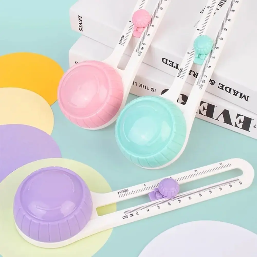 Paper Card Photo Circular Paper Cutter Safe Circle Shape 360° Rotary Circle Cutter DIY Crafts Round Cutting Tool Card Making