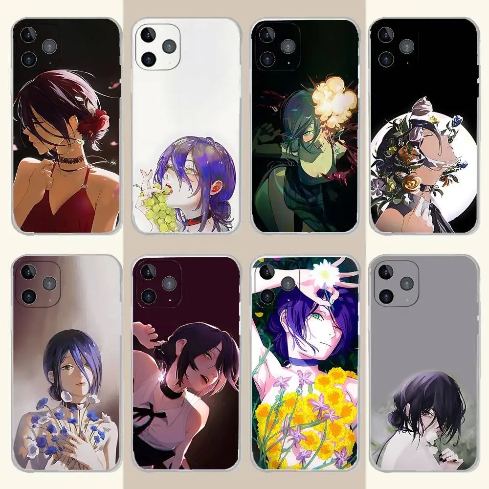 

C-Chainsaw R-Reze Man Phone Case For iPhone 17,16,15,14,13,12,11 Pro,Max,Plus,X,XS,XR,SE4,E Mini Transparent Soft Cover