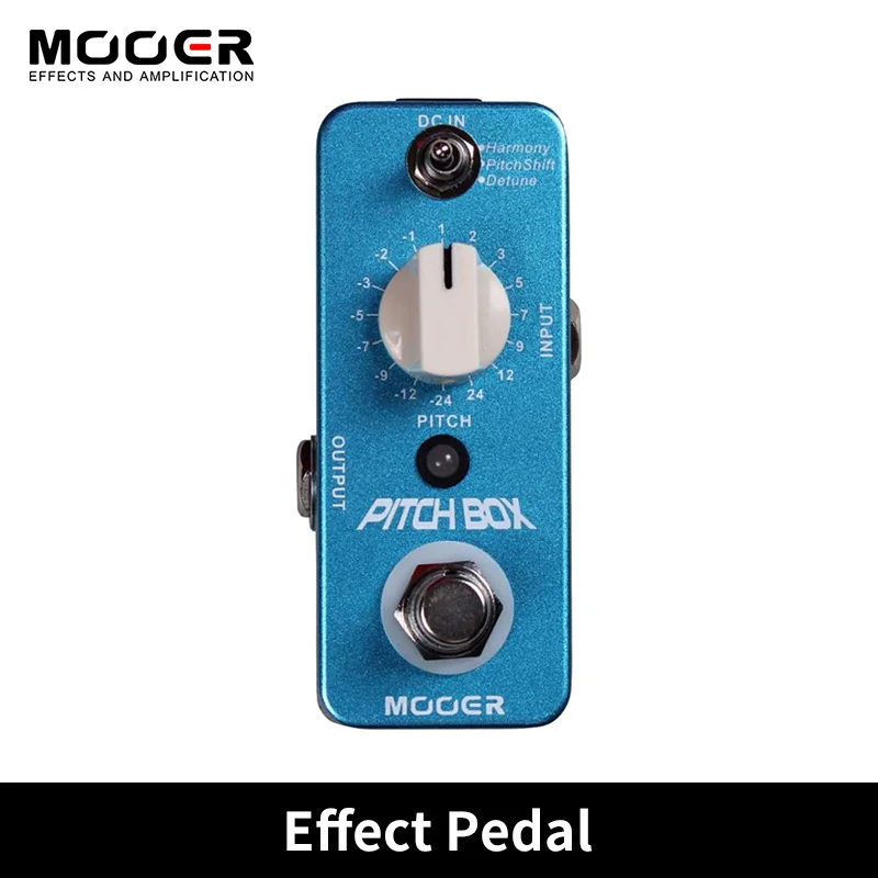 

MOOER-Pitch Box Compact Effect Pedal, Harmony Pitch Shifting, Detune 3 Effects Mode, True Bypass Guitar Accessories