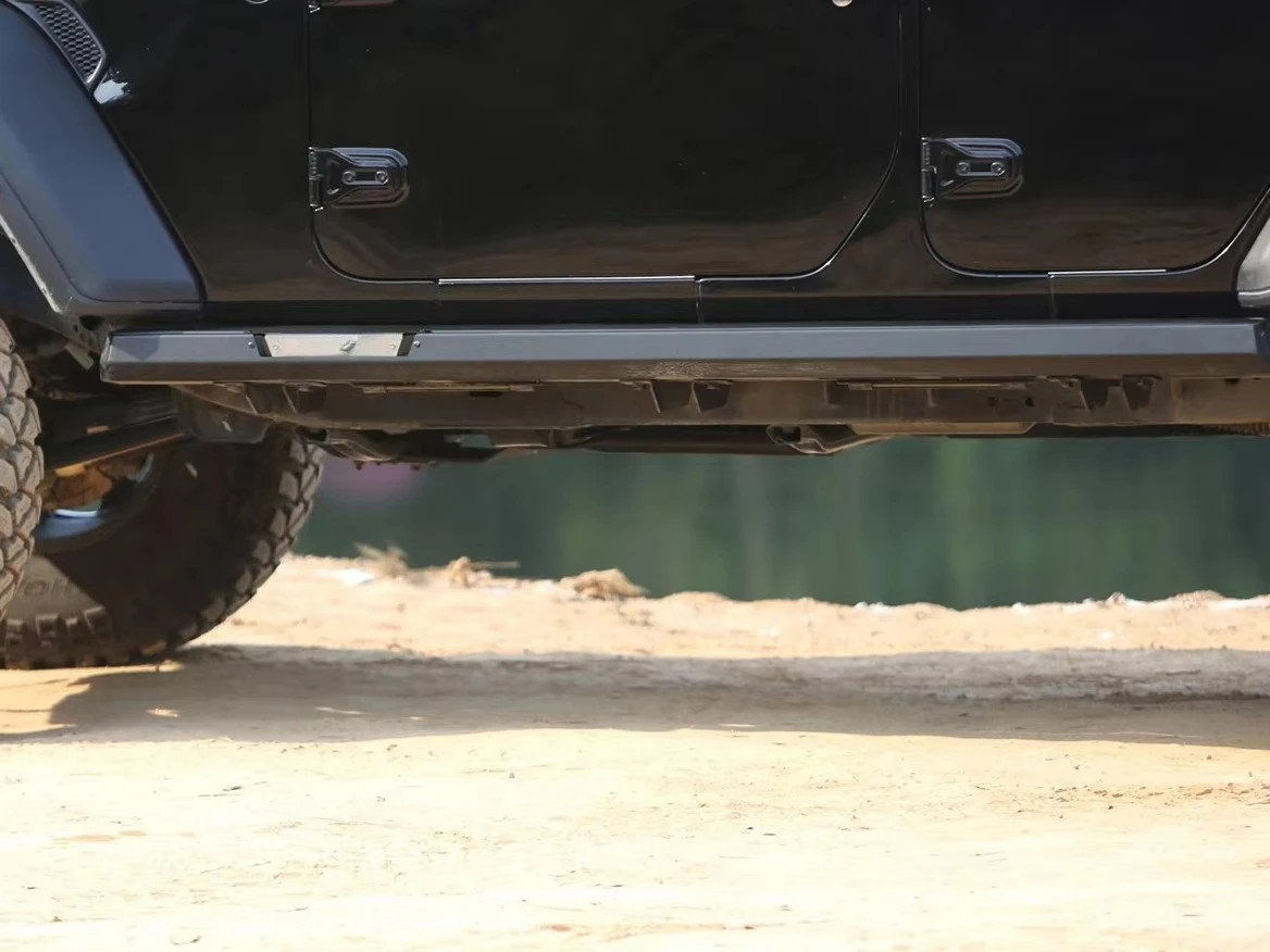 Offraod Side Step Bar with Light Side Pedal Running Board From Maiker Auto Accessories Car Part for Jeep Wrangler JL Side Step