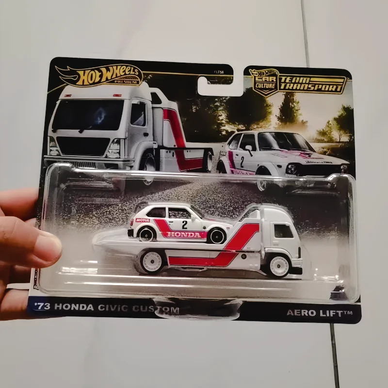 

2025 Genuine Hot Wheels 1:64 Team Transport G Case Toyota Honda Plymouth Set Model Car Toy Die-Cast Vehicle FLF56 Birthday Gifts