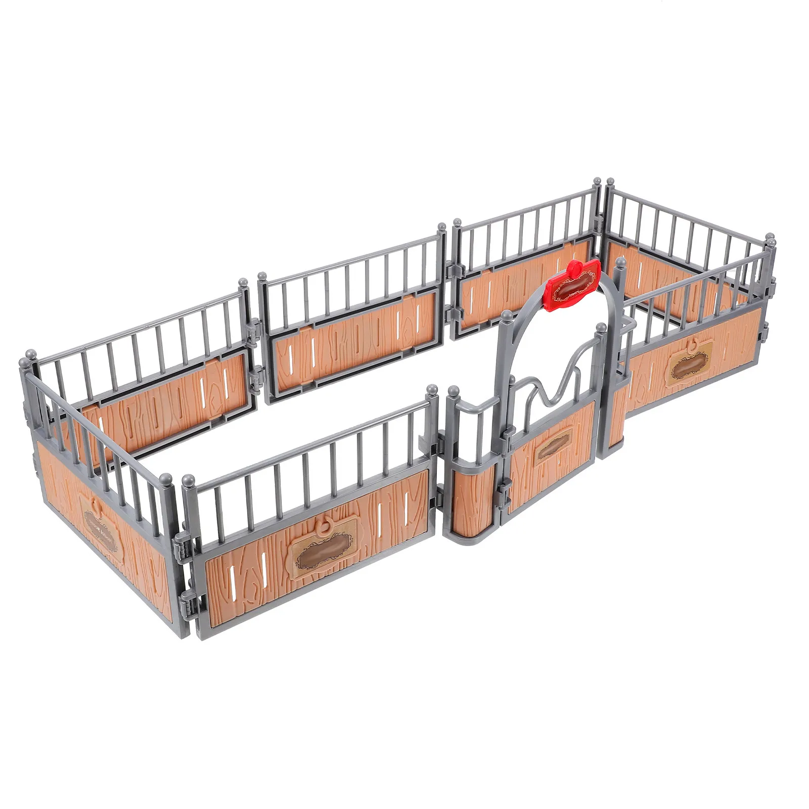 miniature-farm-fence-horse-stable-simulation-prop-diy-sand-table-layout-corral-fencing-accessory-for-kids-mini-fence-toy