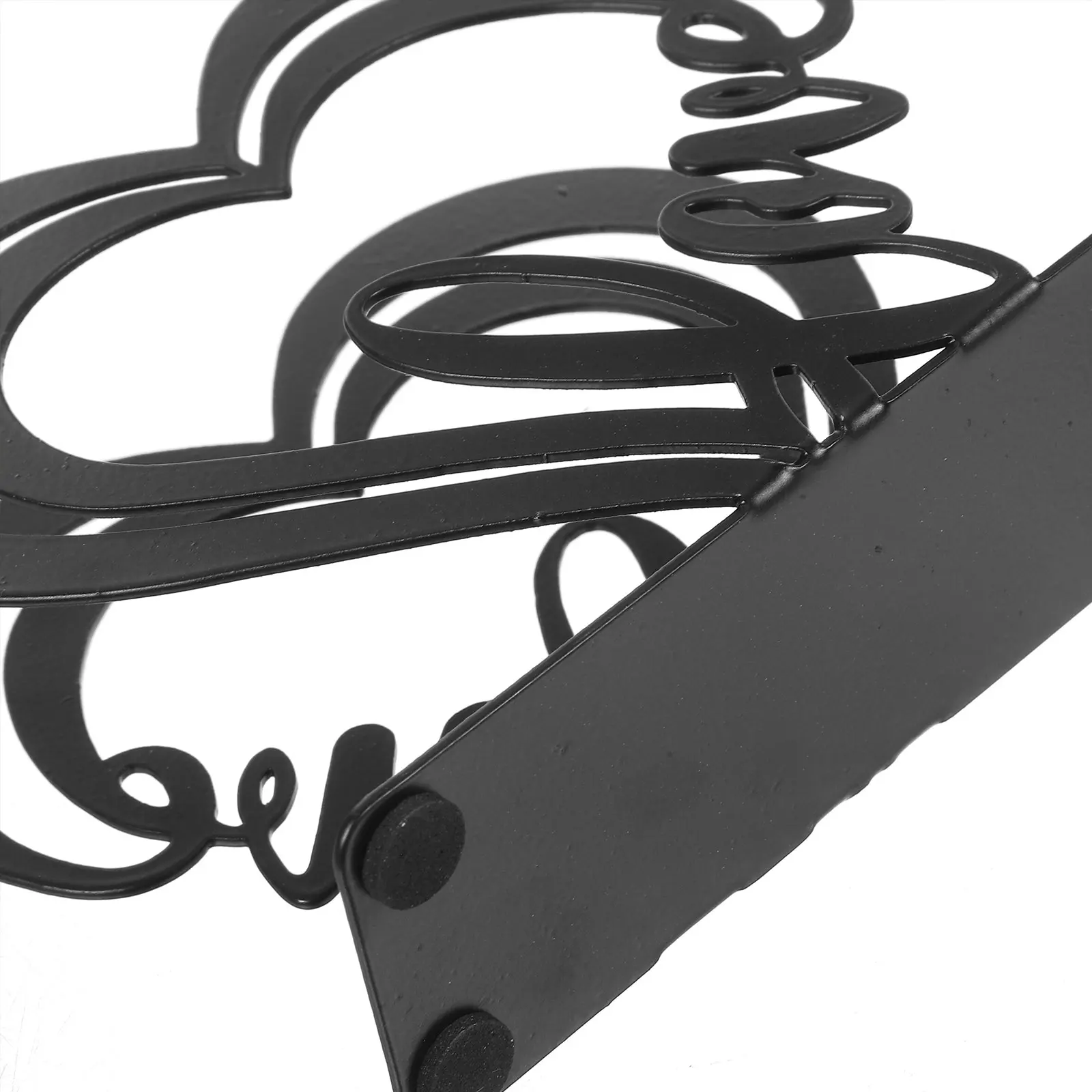 

Heart Design Napkin Holder Black Metal Paper Napkin Stand for Dining Restaurant Hotel Home Bar Napkins Holder