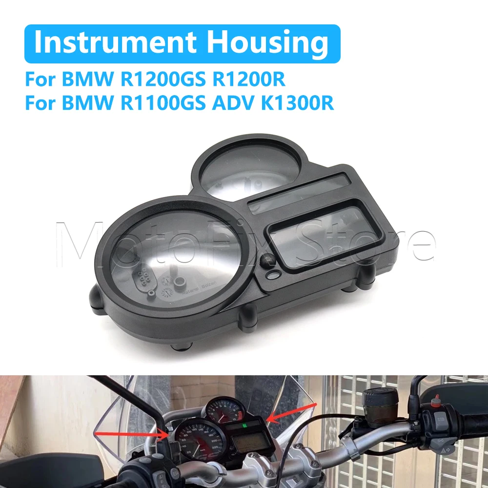 

Motorcycle Gauges Cover Case Tachometer Speedometer Instrument Housing For BMW R1200GS R1200R R1100GS ADV K1300R R1200 GS R