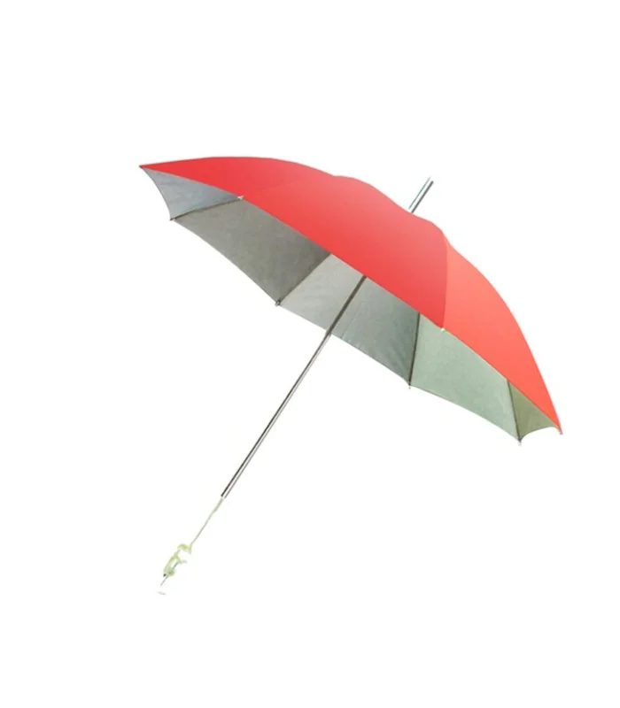 Assorted color nylon beach umbrella, 87x120 cm, good for chair or table docking. Different sunshade