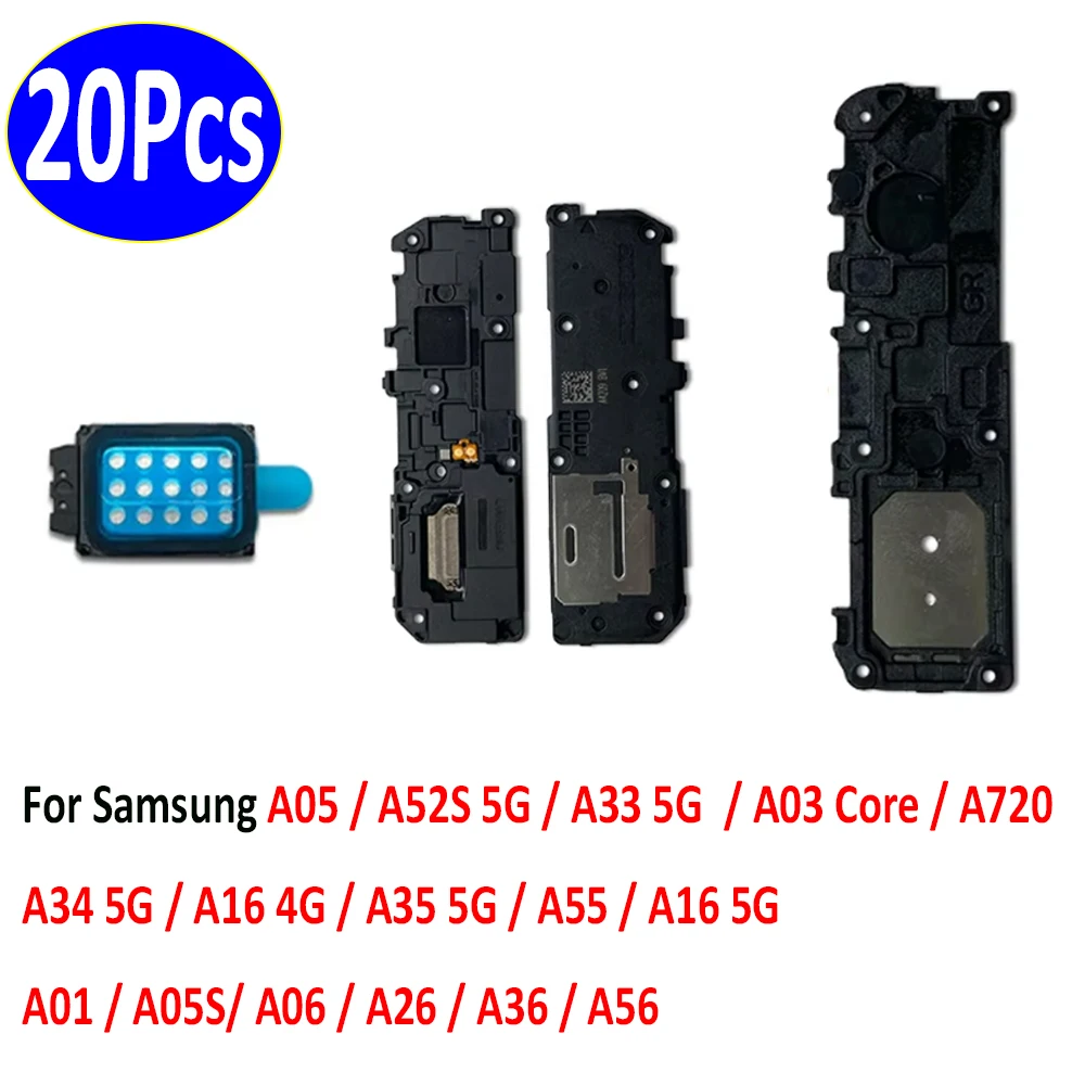 

20 шт., для Samsung A06 A05 A05S A52S A16 A35 A55 A33 A34 5G A10 A720 A10S A01 громкий динамик зуммер звонок сменные аксессуары