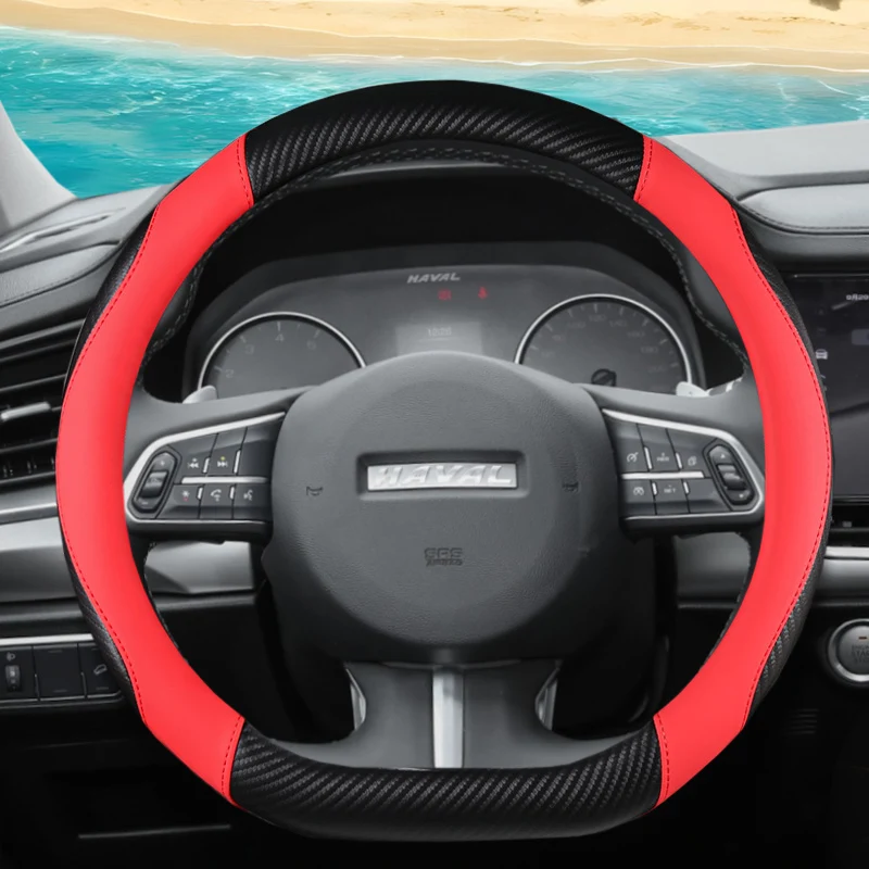 عجلة توجيه سيارة غطاء 38 سنتيمتر ل Haval H9 2025 Dargo 2024 M6 زائد H6 Hev F7 Jolion H3 H5 F7x Jolyon Jolion اكسسوارات السيارات