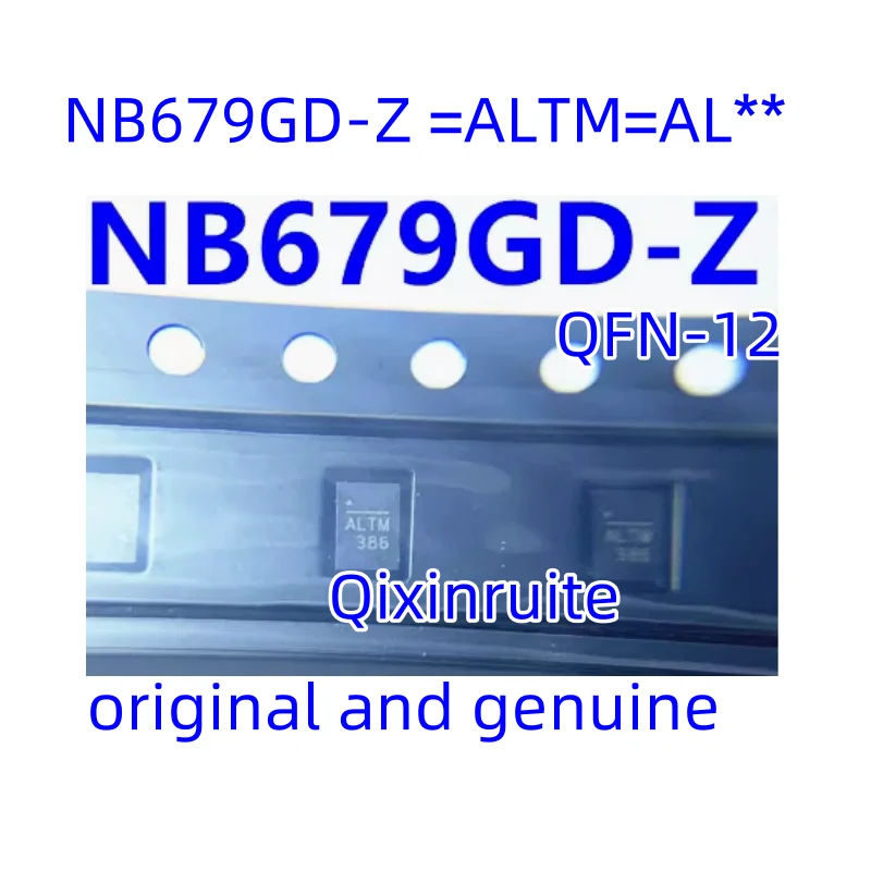 Qixinruite   Original genuine NB679GD-Z=ALTM=AL** QFN-12 IC-REG-DL buck/linear synchronous chip IC