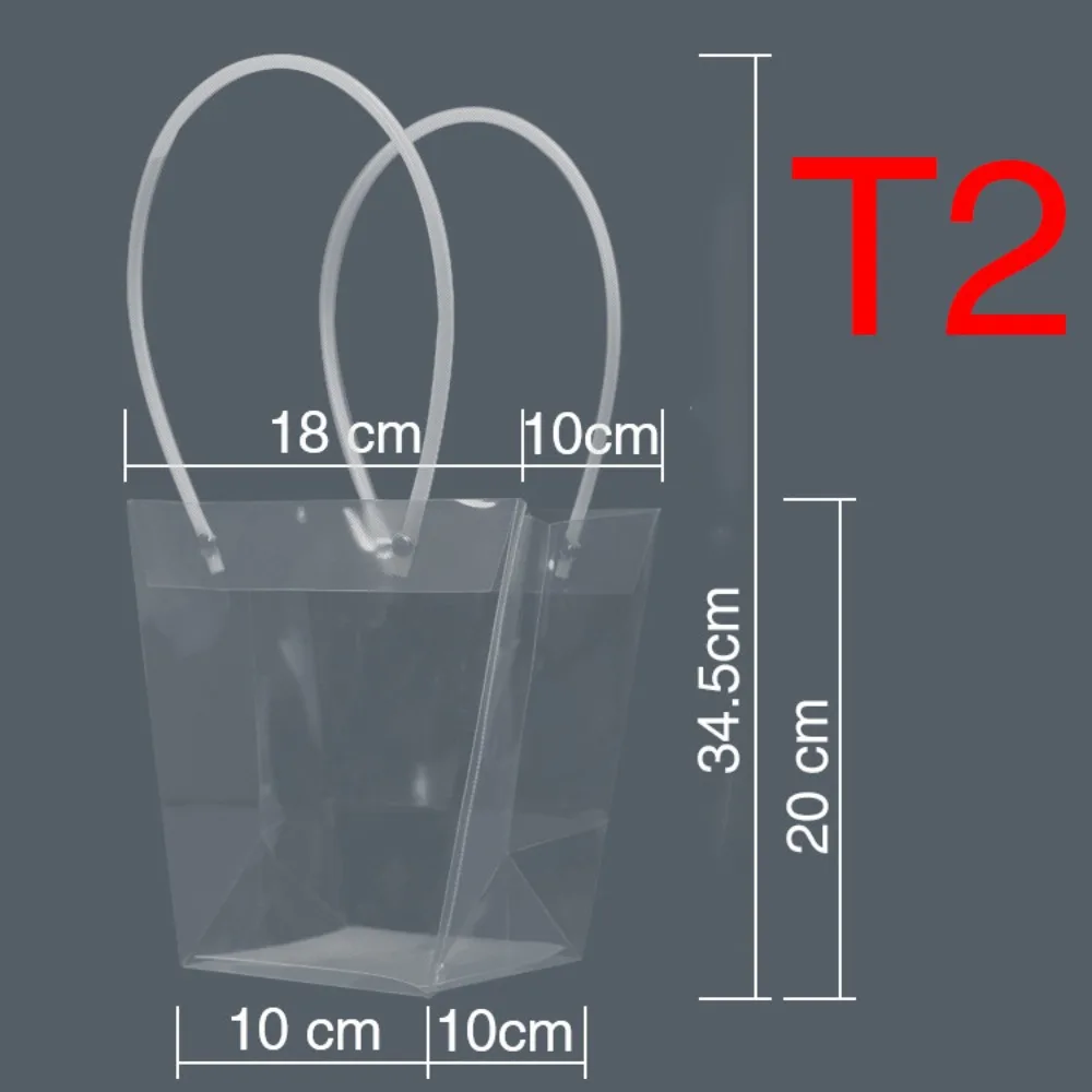 Florist Bouquet Carrier Bag Flower Gift Wrap Packing Box Wedding Party Decor New