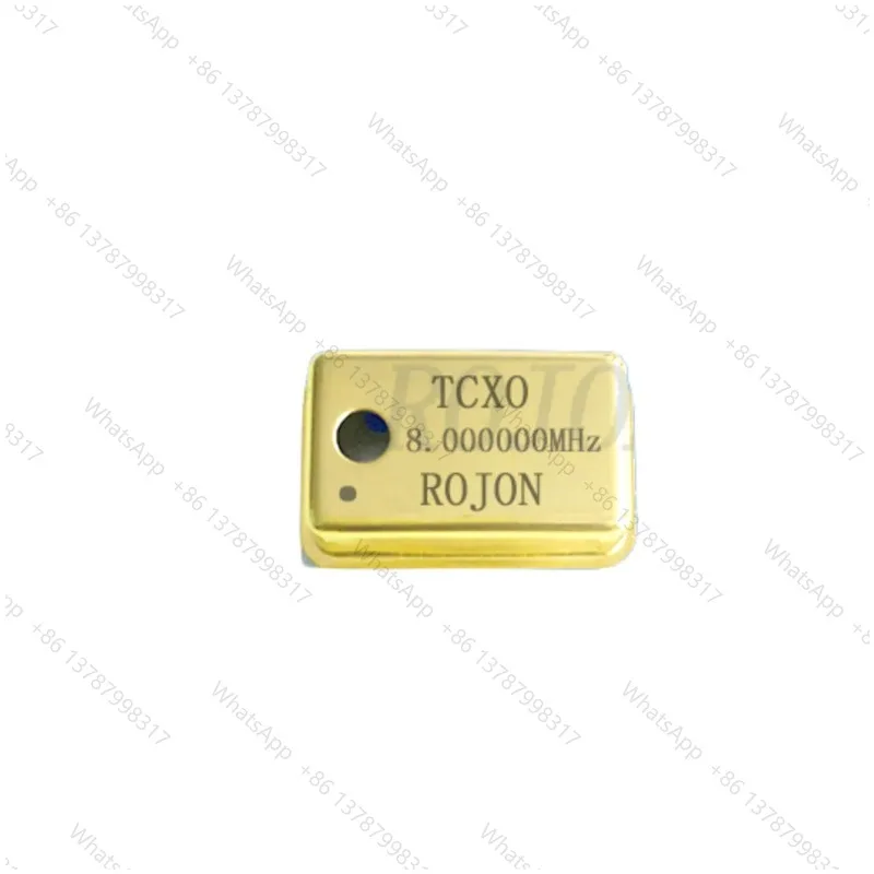 New high precision temperature compensation crystal TCXO 8.000MHz 0.1ppm high stability gold plated version