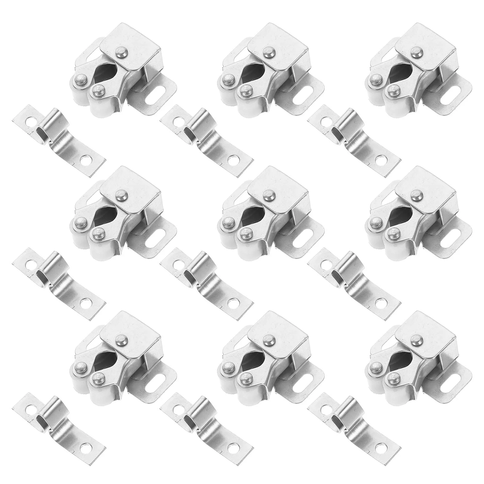 

20 Sets Wardrobe Switch Spring Ball Catch Metal Ball Catches Latches Roller Catches Metal Furniture Hardware