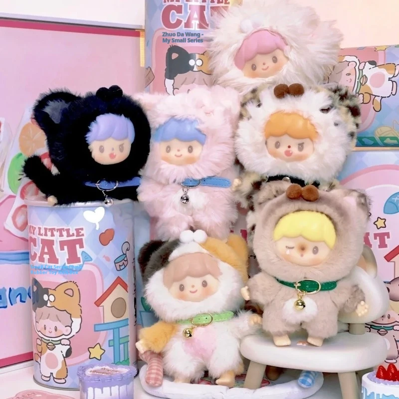 

Подлинная в наличии King Zhuo Zzoton My Little Cat Series слепая коробка милая плюшевая кукла настольное украшение загадочная коробка детский подарок на день рождения