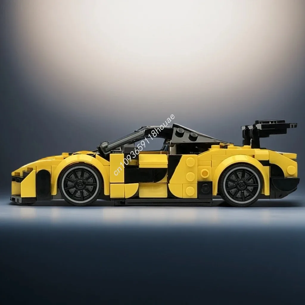 

396pcs MOC McLareness Senna City Champions Super Car Building Blocks STEAM Learning Hands-on ability up Christmas toy Gift