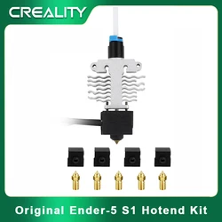 Creality 공식 Ender-5 S1 핫엔드 키트, 고온 및 고속 조립 압출기 핫엔드 실리콘 양말 MK6 깍지 사용 가능