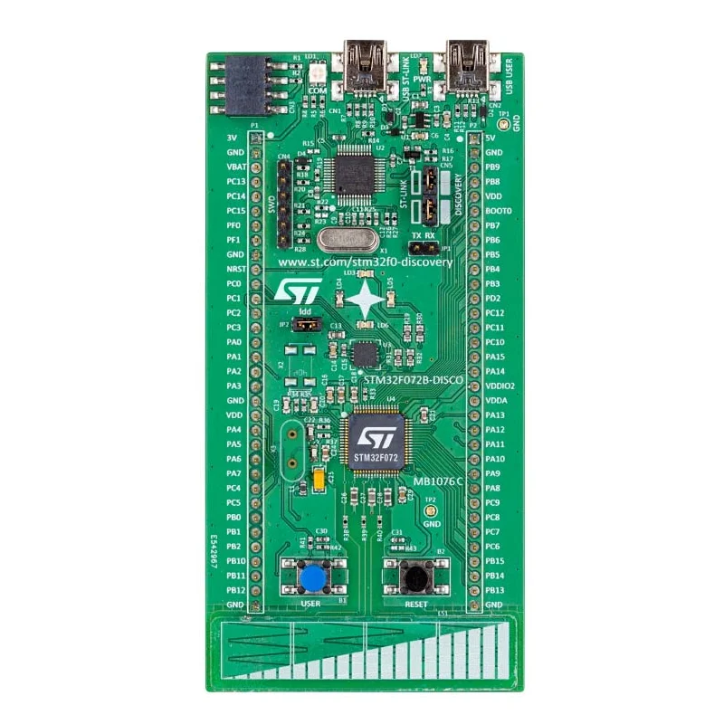 

STM32F072B-DISCO Development Board On-board STM32F072RBT6 MCU Evaluation Boards