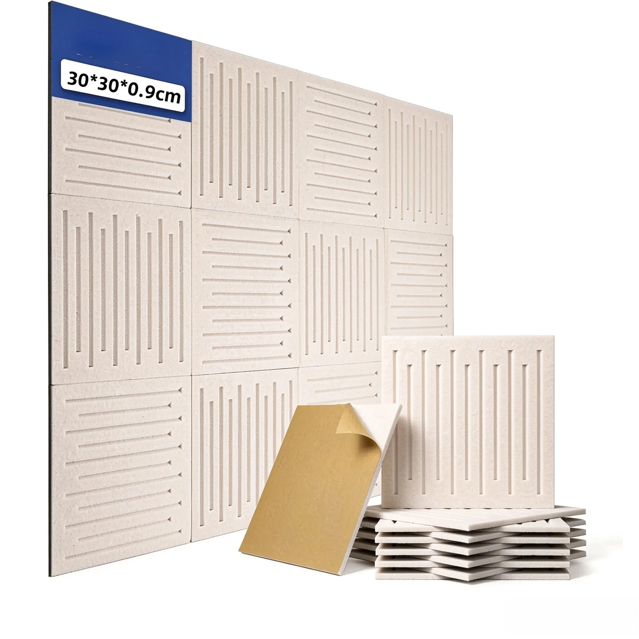 Sound-absorbing Acoustic Wall Panels Decoration Soundproof Felt Cork Tiles Bulletin Pin Boards Decorative Wallboard Home Decor