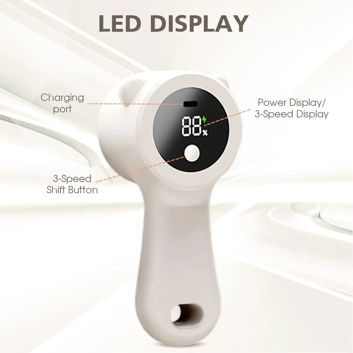 3 Gear Rechargeable Electric Lint Remover Electric Fabric Shaver with LED Digital Display, Professional Fuzz Remover for Clothes