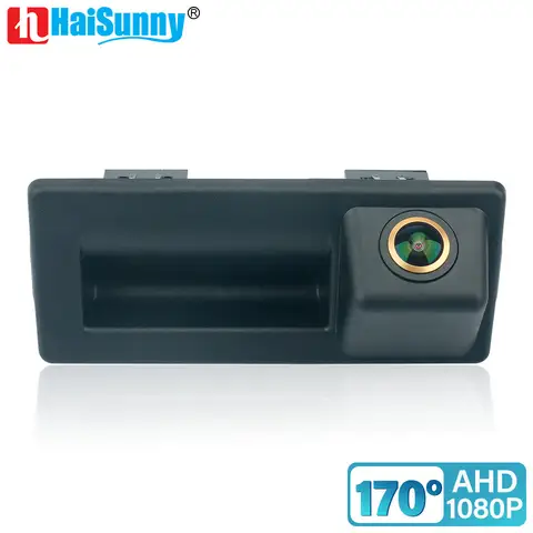 HaiSunny HD AHD 1080P 후방 카메라, 아우디 A5 Q5 A3 8V Q7 A6 A4 A4L S4 RS4 B9 C-TREK Atlas Skoda Superb 3V A7 자동차 후진