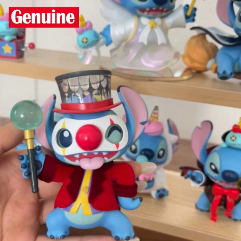 Genuine Disney Stitch Funny Diary 2.0 Series Tide Play Cute Blind Box Hand Model Decoration Holiday Birthday Gifts To Friends