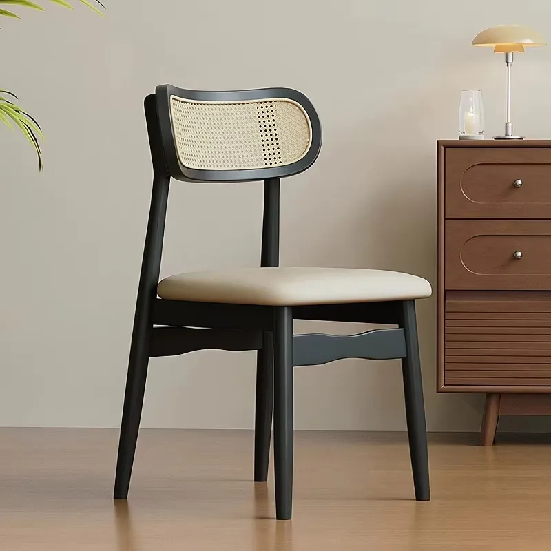 الشمال نمط كرسي طعام خشبي منجد الظهر منتصف القرن صالة الطعام كرسي غرفة المعيشة مكتب Stuhl الأثاث للمطبخ