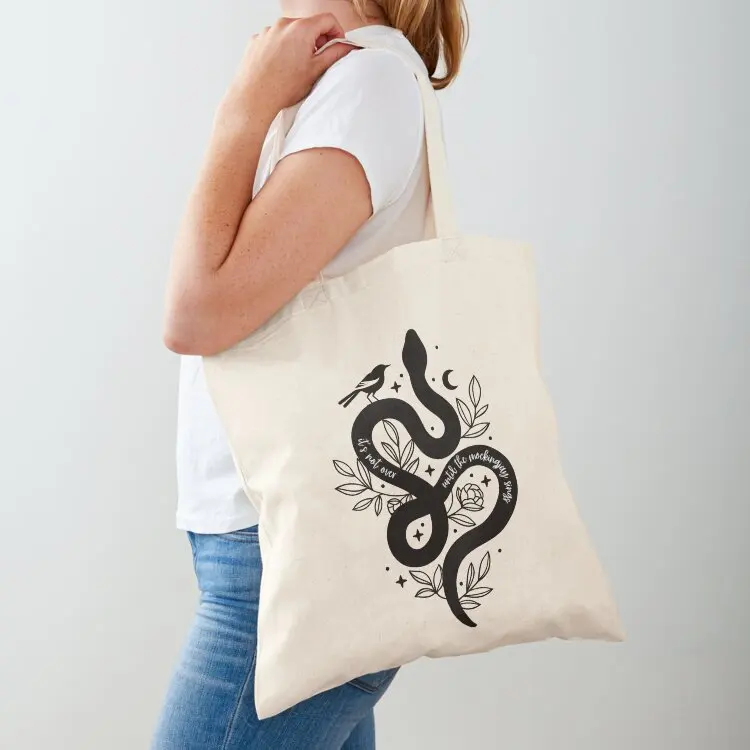 

A Ballad of Songbirds and Snakes The Hunger Games Tote Bag Women's shopper bag cute pouch bag Shopper