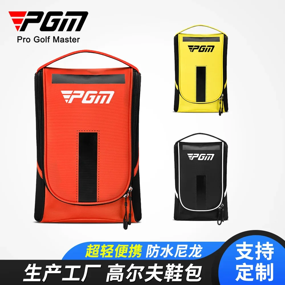 PGM-mini bolsa de zapatos de golf para hombres y mujeres, versión coreana, portátil, impermeable, de nailon