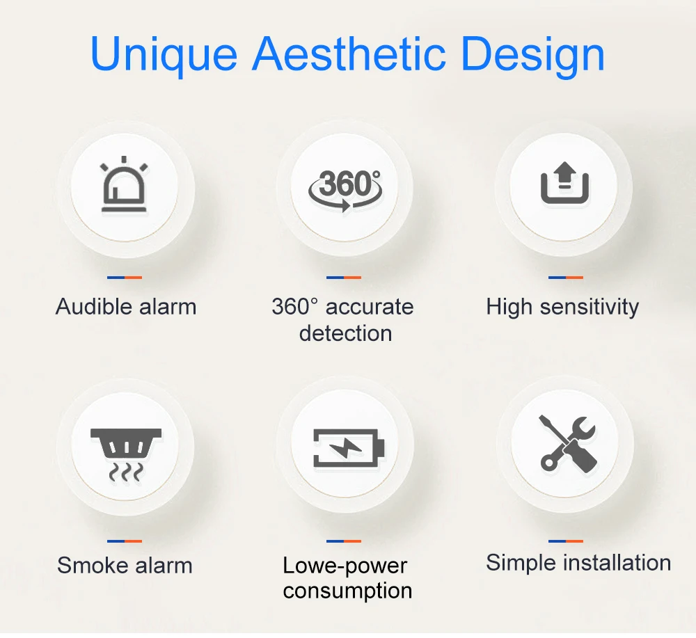 Independent Smoke Detector Alarm