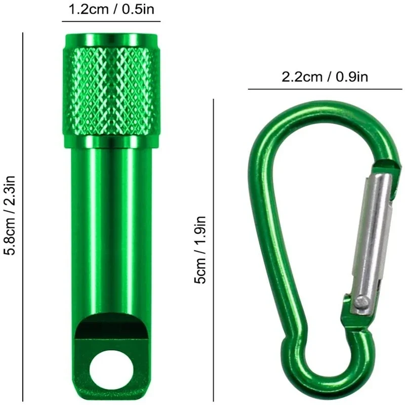 1Pcs Strong Lighting Mini LED Light Portable Flashlight USB Outdoor Waterproof Rechargeable Keychain Torch Lamp Night Lights