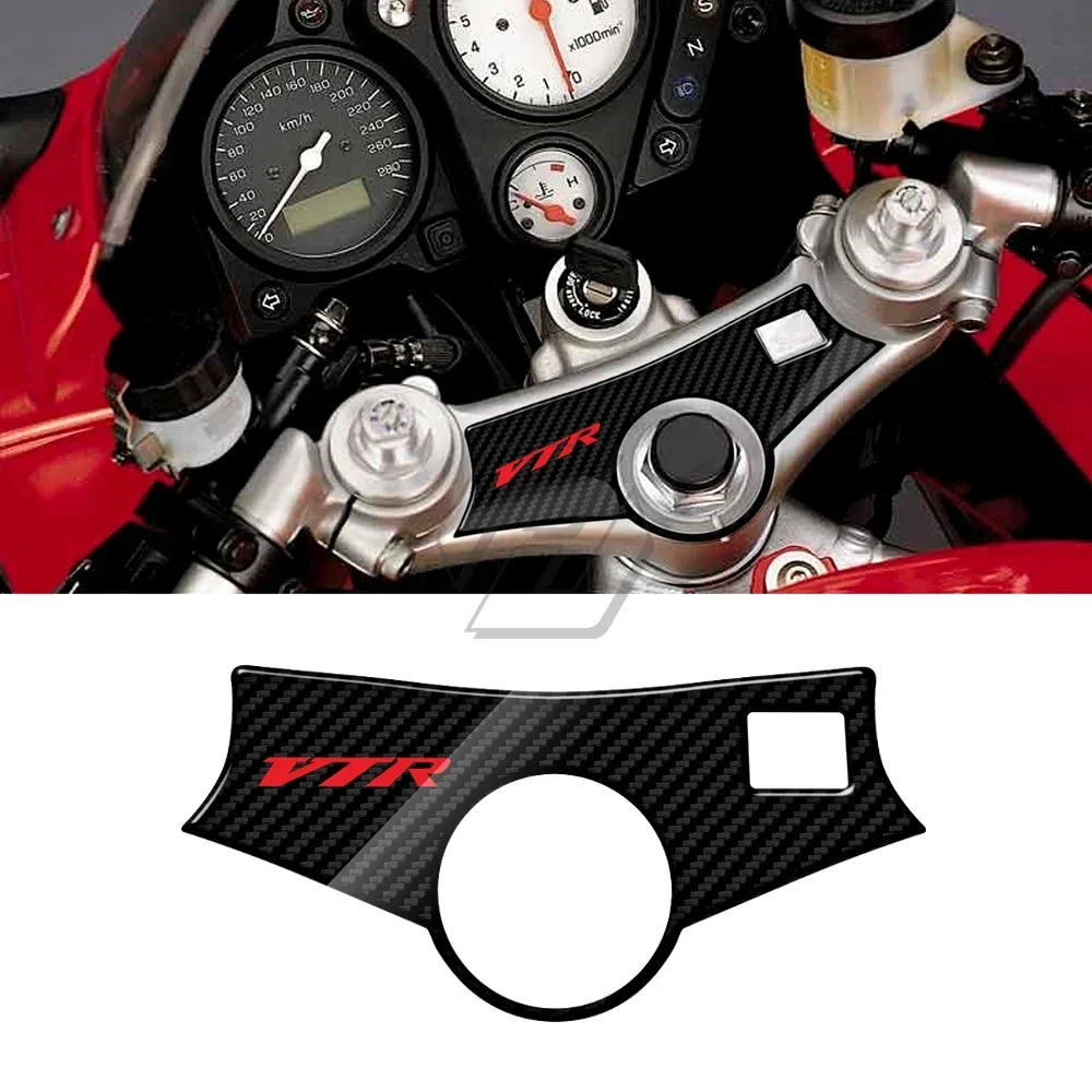 

For VTR 1000 3D Carbon-look Upper Triple Yoke Defender