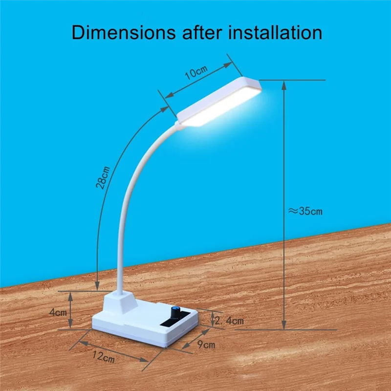 ABNL NE555LED 디밍 책상 램프 키트 전자 생산 부품 세트 PWM 회로 DIY 용접 연습 기술 어셈블리