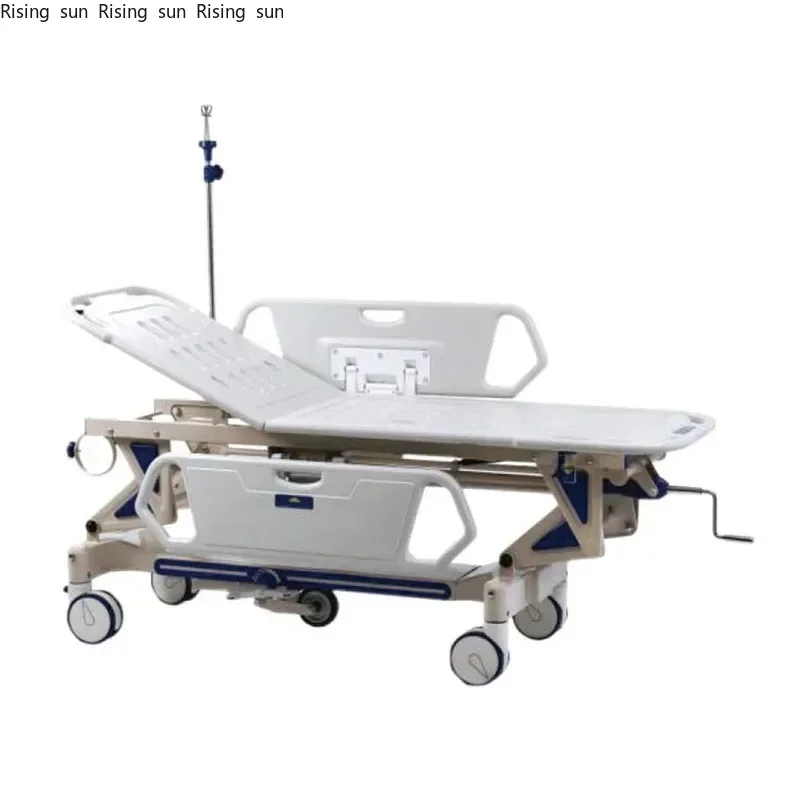 Foldable Clinic Hospital Emergency Ambulance Patient Transport Stretcher Trolley
