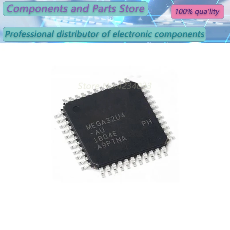 10pcs 100% New Atmega32u4-au  Mega32u4   Atmega32u4 QFP44 Geïntegreerde Chip Originele Nieuwe