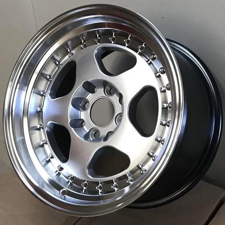HOT Sale 17-24 Inch Monoblock Beadlock Deep Concave Racing Wheels PCD 5x114.3mm Forged Aluminium Alloy Five Spoke Black JJ1949