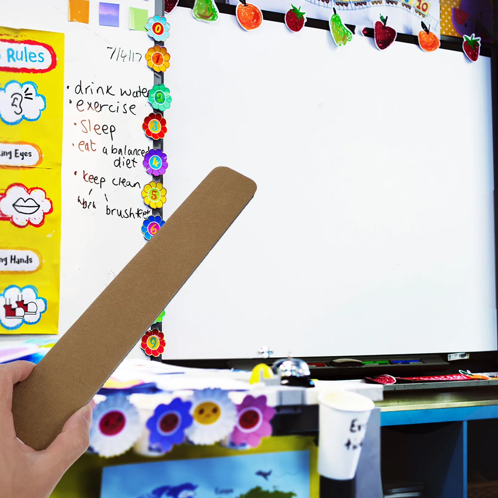 5 قطعة ورأى لوحة إبرية شرائط بار 30 دبابيس ضغط لوحات إعلانات بلاط الحائط المذكرات المنظم المنزل مكتب المدرسة الملحقات البني #4