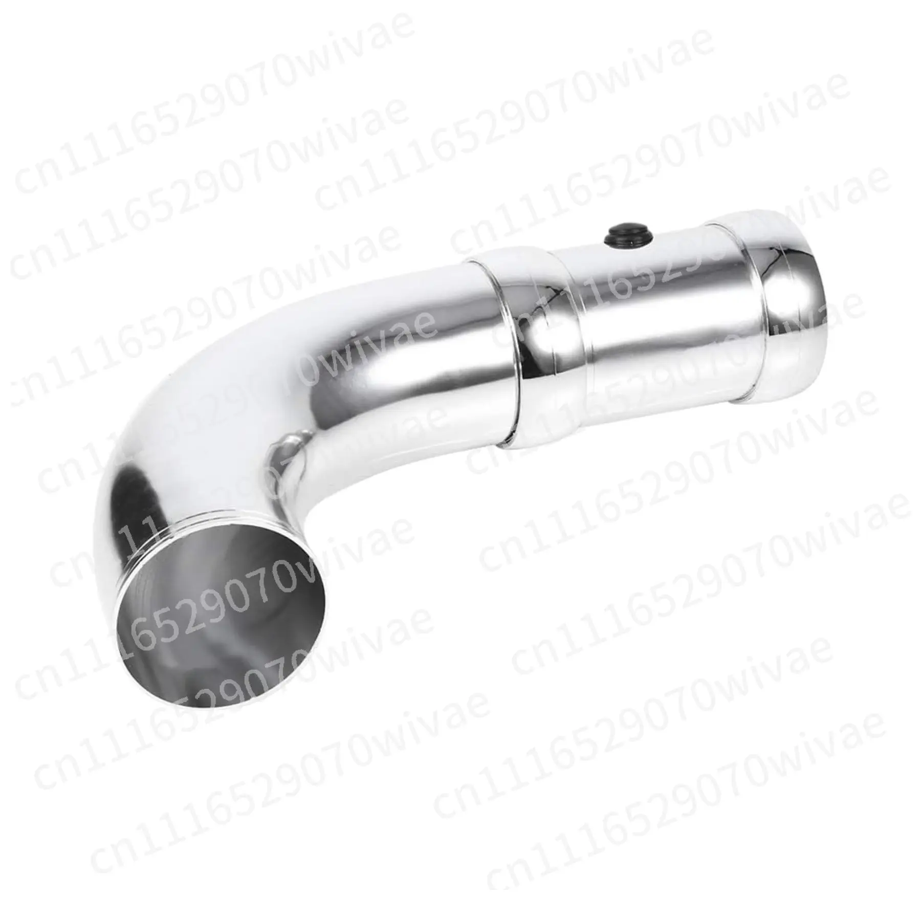 76mm Universal Cold Air Intake Kit, 5-Piece Multi-Function Aluminum Pipe Air Intake System for Car Modification