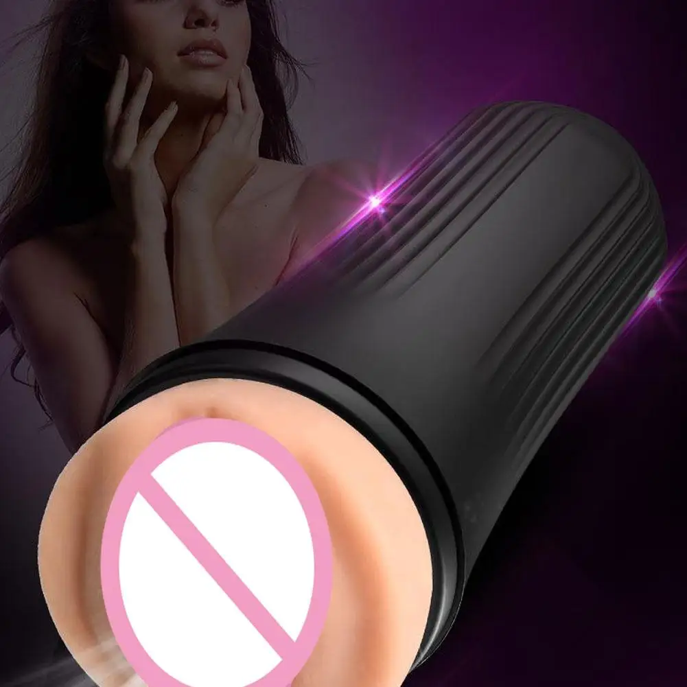 ذكر مص جهاز استمناء المهبل الحقيقي لينة سيليكون الكبار الاستمناء جيب كس الاصطناعي ألعاب الجنس المهبلي للرجال السلع #1